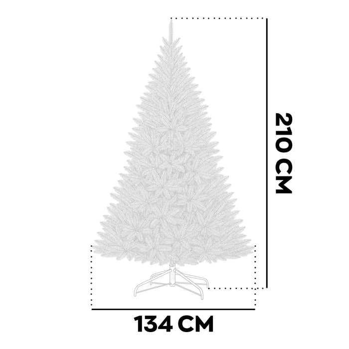 Alfa - Albero di Natale in PVC ø134x210H cm, 1668 Punte