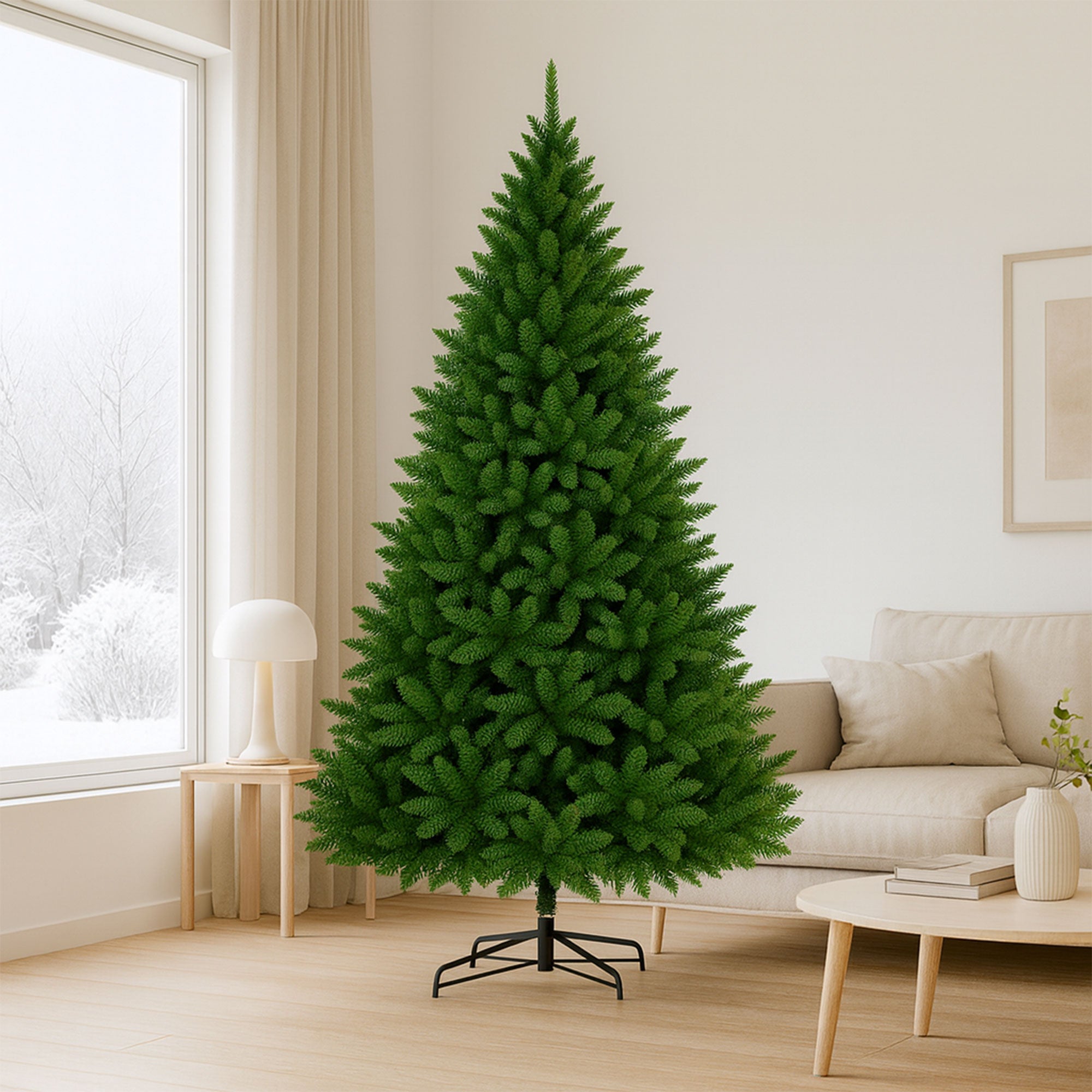 Alfa - Albero di Natale in PVC ø134x210H cm, 1668 Punte