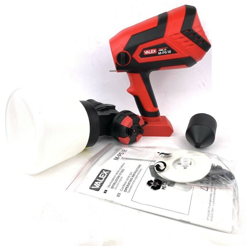 VERNICIATORE SPRAY A BATTERIA AL LITIO M-PS 18 - VALEX