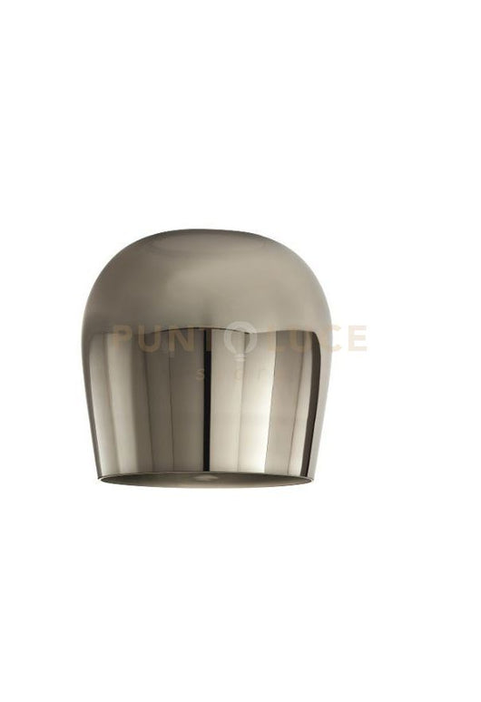 VETRO ALFA MEDIO AMFUME'BRA D.20CM H.23CM PER SOSPENSIONE