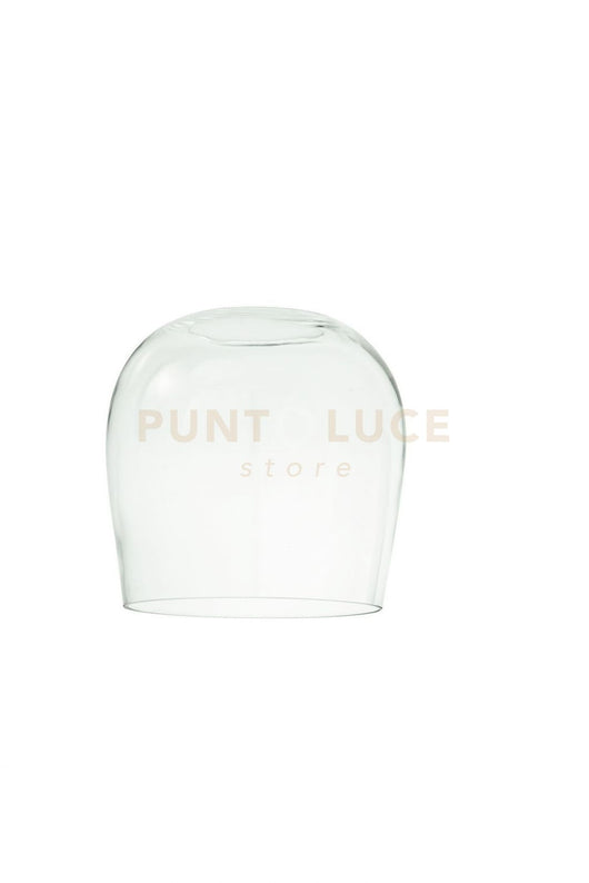 VETRO ALFA PICCOLO TRASPARENTE D.16CM H.18CM  PER SOSPENSIONE