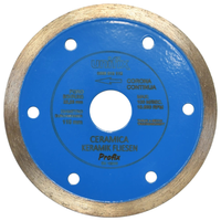 Disco diamantato ceramica per taglio preciso di piastrelle Ø 115 x 1.6 mm