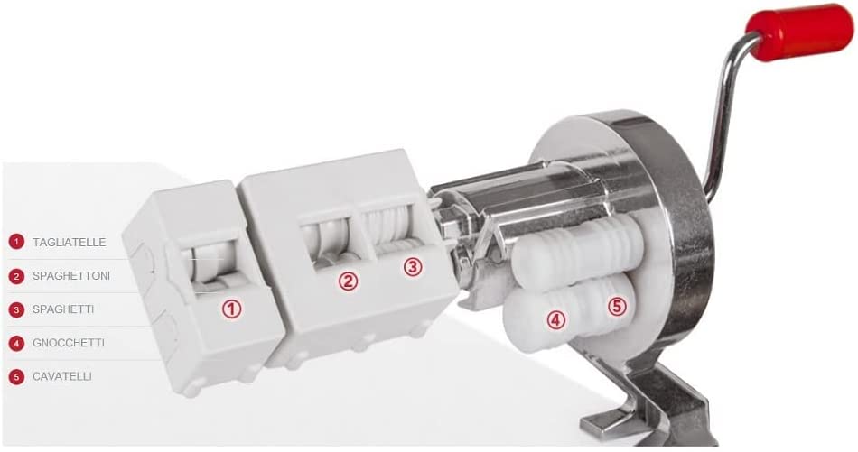 Mammamia big mama macchina manuale per 5 tipi di pasta fatta in casa