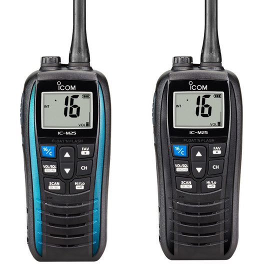 VHF IC-M25 EURO AZZURRO