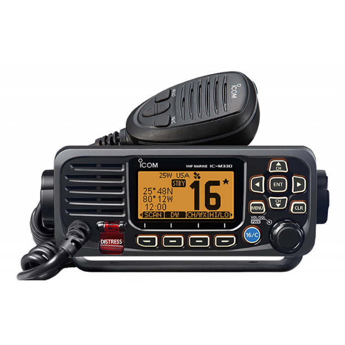 VHF IC-M330GE NERO CON GPS