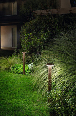 VIALE PALETTO DA ESTERNO 4000K 720LM 12W IP65 CORTEN H.80CM