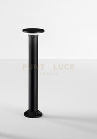 VIALE PALETTO DA ESTERNO 4000K 720LM 12W IP65 NERO H.80CM