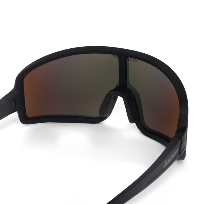 VISORE NERO/ARANCIONE