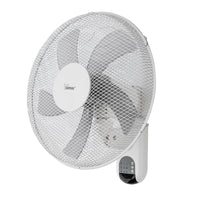 Bimar Ventilatore Parete VM45 Telecomando 40cm 5 Pale 3 Velocità Modalità Sleep Timer Oscillazione