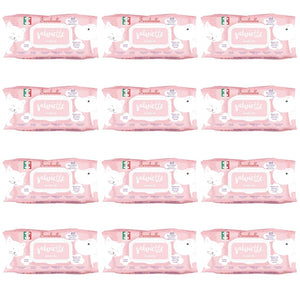 Multipack 12 confezioni salviette per cani e gatti sensitive bio per le zone delicate