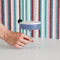 Coppa - Set 4pz Calice 25 cl Bicchiere da Cocktail e Vini Aromatici, Vetro, Design Elegante - Zafferano Made in Italy