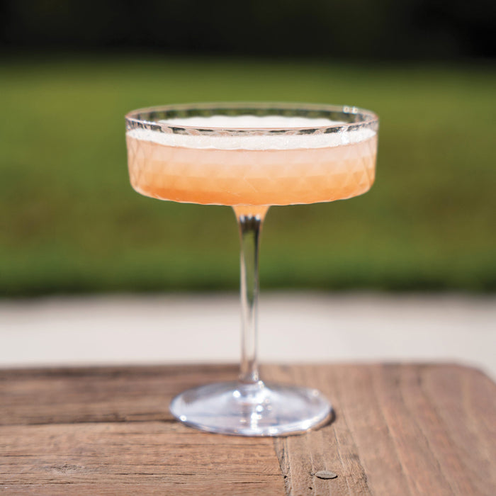 Coppa - Set 4pz Calice 25 cl Bicchiere da Cocktail e Vini Aromatici, Vetro, Design Elegante - Zafferano Made in Italy