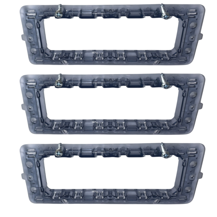 Kit supporto biesse per placche compatibile con bticino matix 6 posti *** numero pezzi 3, confezione 1