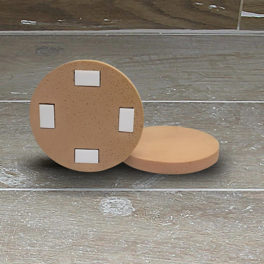 Disco in spugna avana diametro 460mm velcro pulizia pavimenti fughe raimondi