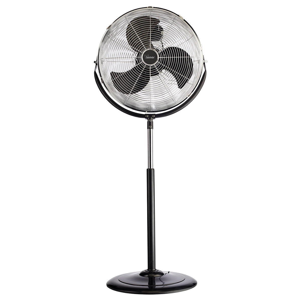 Bimar Ventilatore Piantana VPS58, Alta Velocità, Altezza Regolabile, 45cm 3 Pale Motore 100W