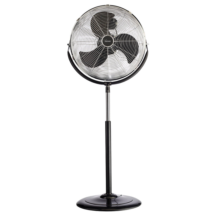 Bimar Ventilatore Piantana VPS58, Alta Velocità, Altezza Regolabile, 45cm 3 Pale Motore 100W