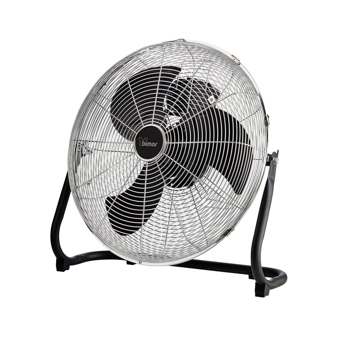 Bimar Ventilatore Turbo VS58 Pavimento o Muro 45cm 3 Pale 3 Velocità Orientabile Kit Installazione