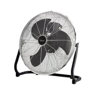 Bimar Ventilatore Turbo VS58 Pavimento o Muro 45cm 3 Pale 3 Velocità Orientabile Kit Installazione
