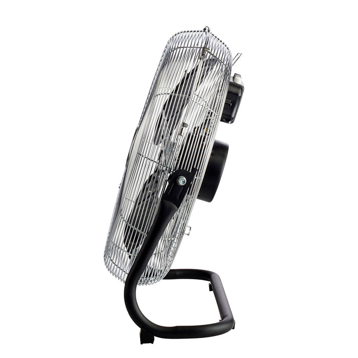 Bimar Ventilatore Turbo VS58 Pavimento o Muro 45cm 3 Pale 3 Velocità Orientabile Kit Installazione