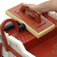 Vasca plastica pedalò frattone spugna sweepex 13x42cm pulizia stucco