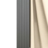 Gazebo Pergola con Tende Laterali e Tetto Apribile in Alluminio e Acciaio, 3x3m, Beige