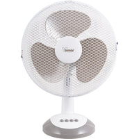 Bimar Ventilatore Tavolo VT315 30cm 3 Pale 3 Velocità Inclinazione Regolabile Motore 40W