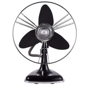 Bimar Ventilatore Tavolo VTM34.NE 30cm Corpo Metallo Vintage 3 Pale EVA 3 Velocità Orientabile