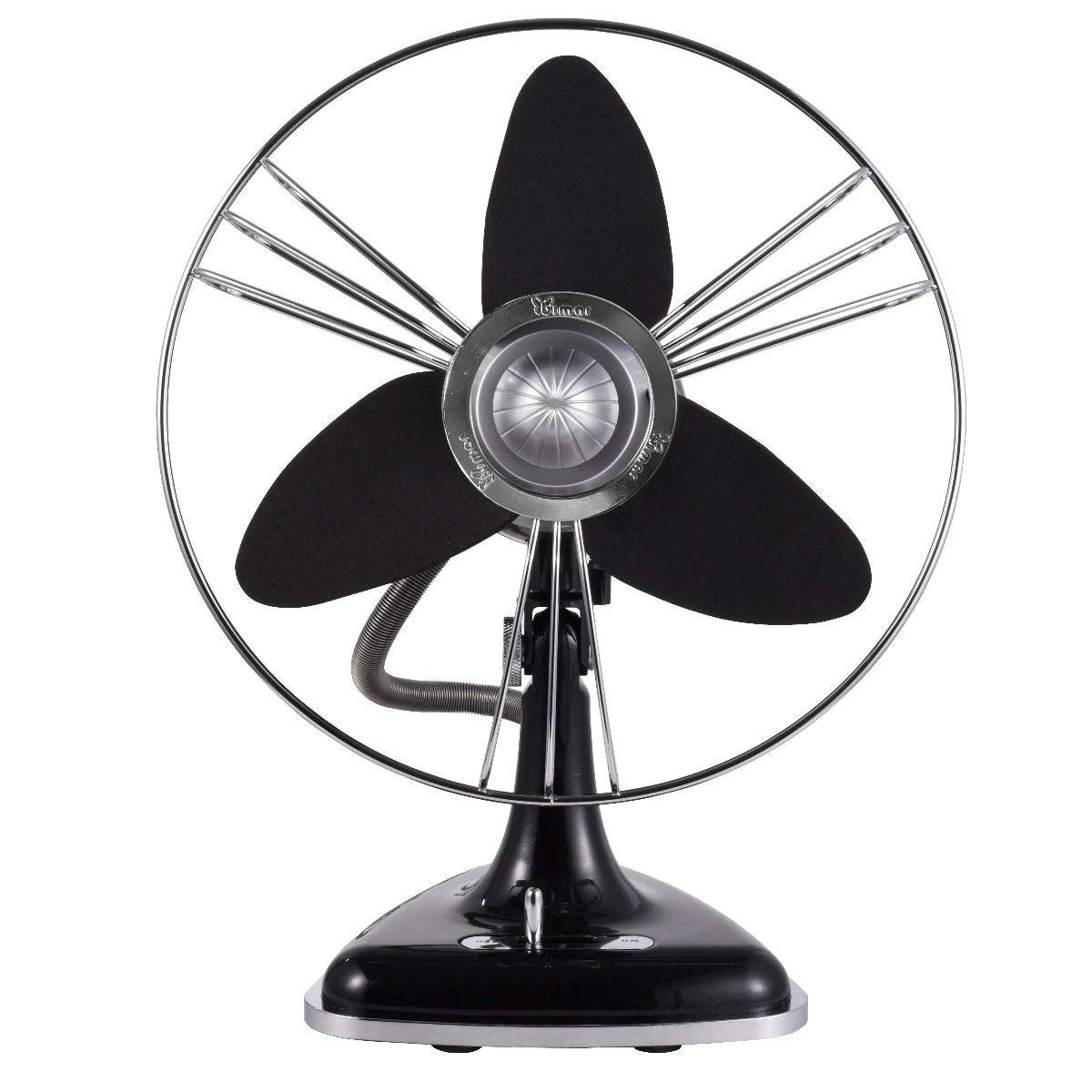Bimar Ventilatore Tavolo VTM34.NE 30cm Corpo Metallo Vintage 3 Pale EVA 3 Velocità Orientabile