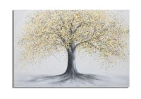 Dipinto Su Tela Tree Simple -B- Cm 120X3,8X80