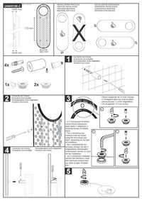 Radiatore ad acqua Nurago 1595 mm x 490 mm Bianco minerale