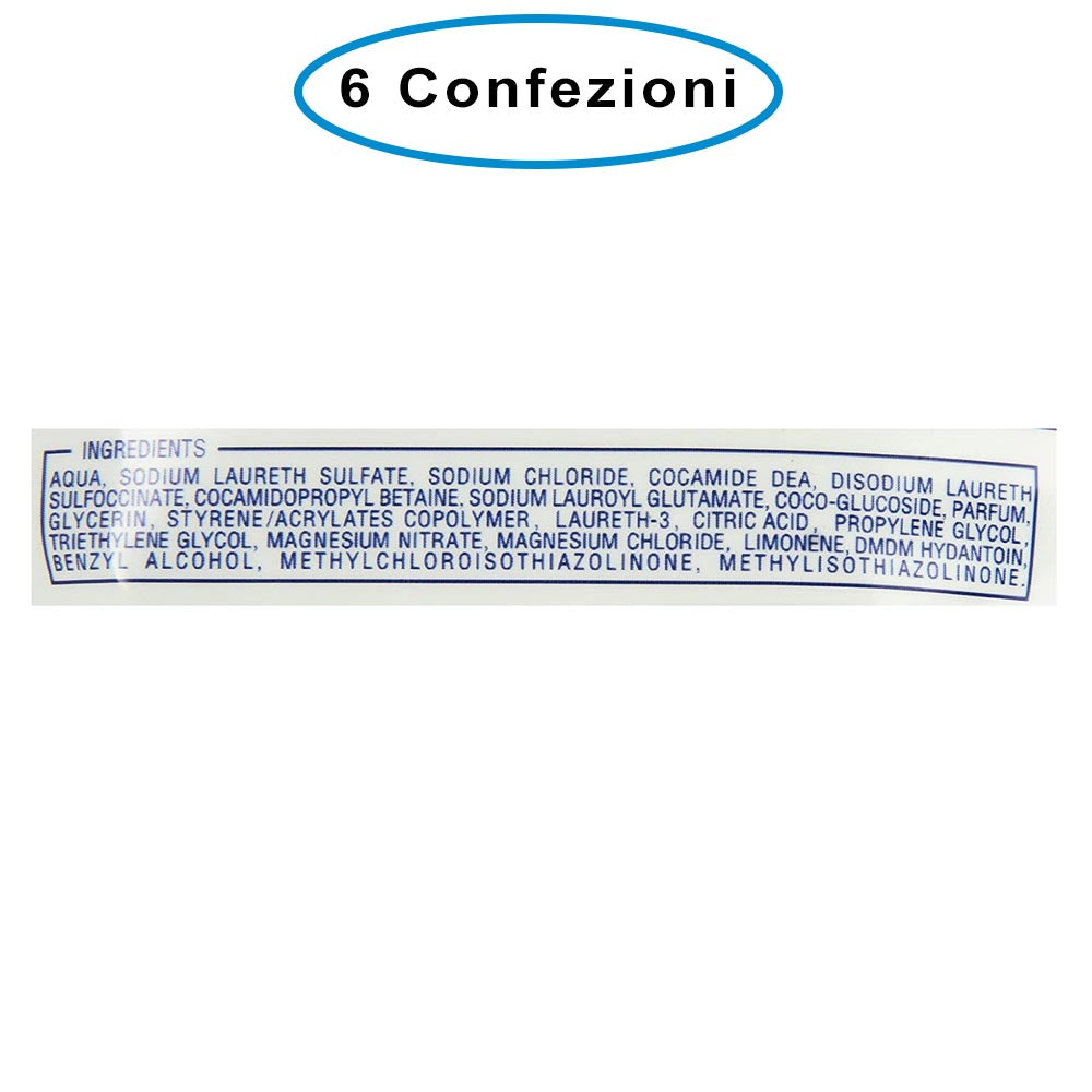Mil mil sapone liquido morbidezza naturale ricarica maxi risparmio 6 confezioni da 2000 ml