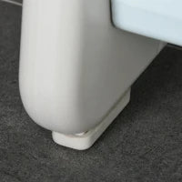 Sgabello per Bambini Scaletta a 2 Gradini in HDPE Età 2-5 Anni, Blu e Grigio