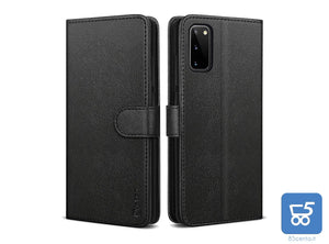 Vakoo Serie Wallet Custodia in Pelle a Libro per Samsung Galaxy S20 6,2" Nero
