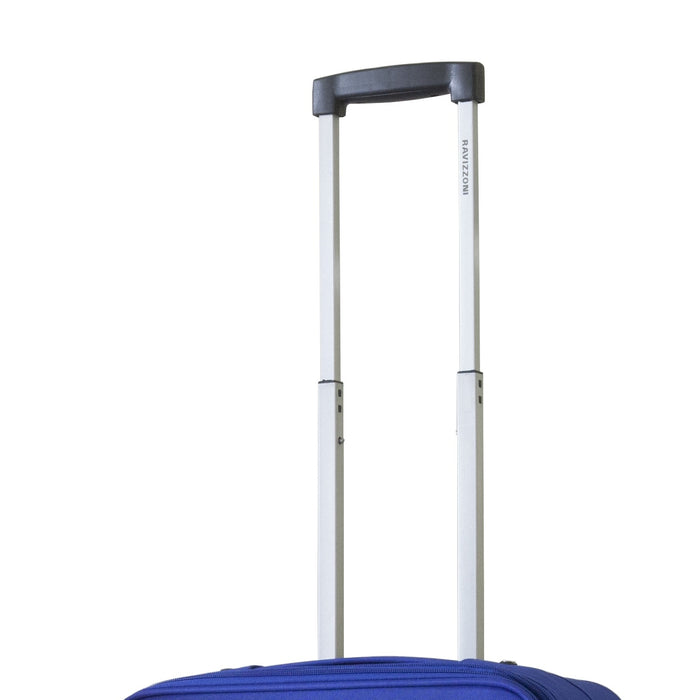 Valigia trolley 40x20x55 cm, blu, poliestere, ruote, maniglie Ravizzoni Nariti