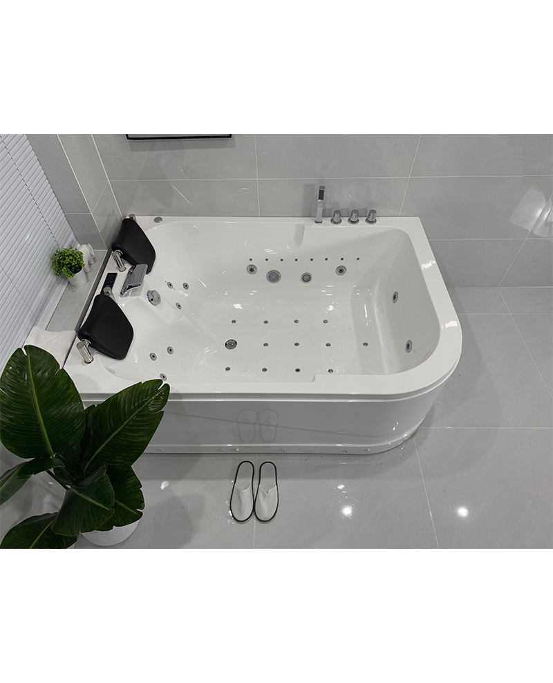 Vasca Idromassaggio Due Posti Rettangolare Riscaldatore Full 170x120cm Dx Sicorage Gruga