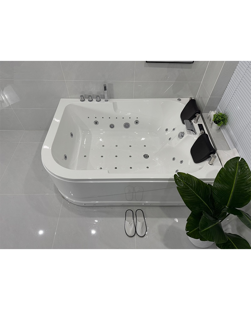 Vasca Idromassaggio Due Posti Rettangolare Riscaldatore Full 170x120cm Sx Sicorage Gruga