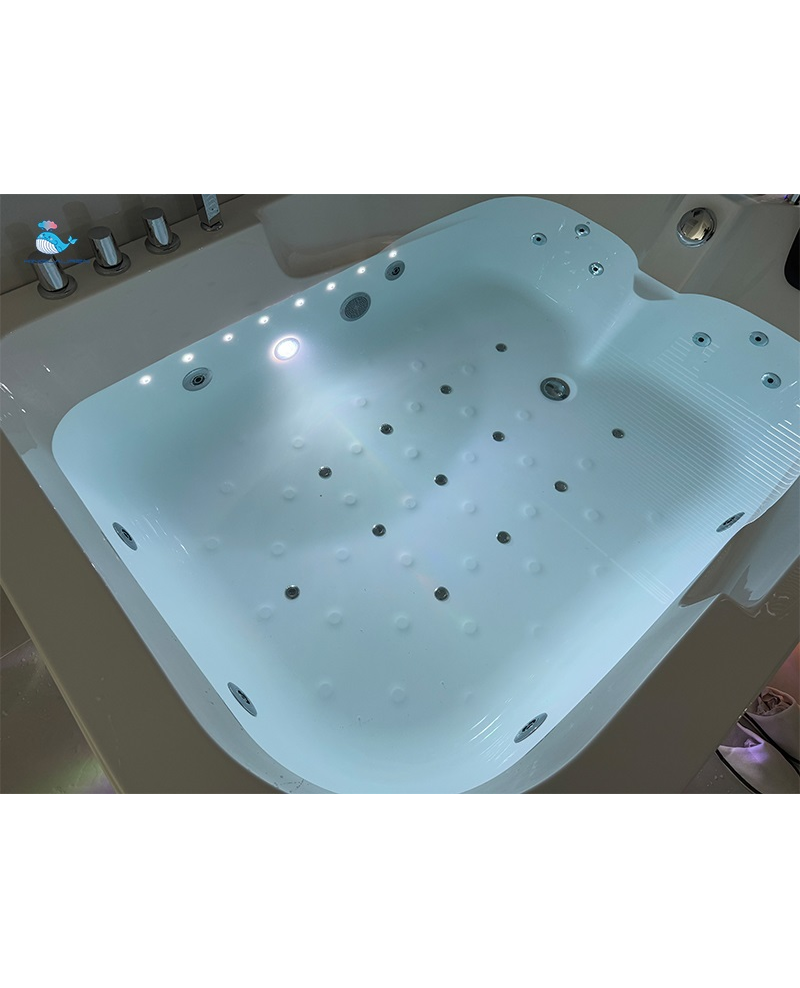 Vasca Idromassaggio Due Posti Rettangolare Riscaldatore Full 170x120cm Sx Sicorage Gruga