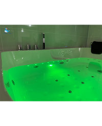 Vasca Idromassaggio Due Posti Rettangolare Riscaldatore Full 170x120cm Sx Sicorage Gruga