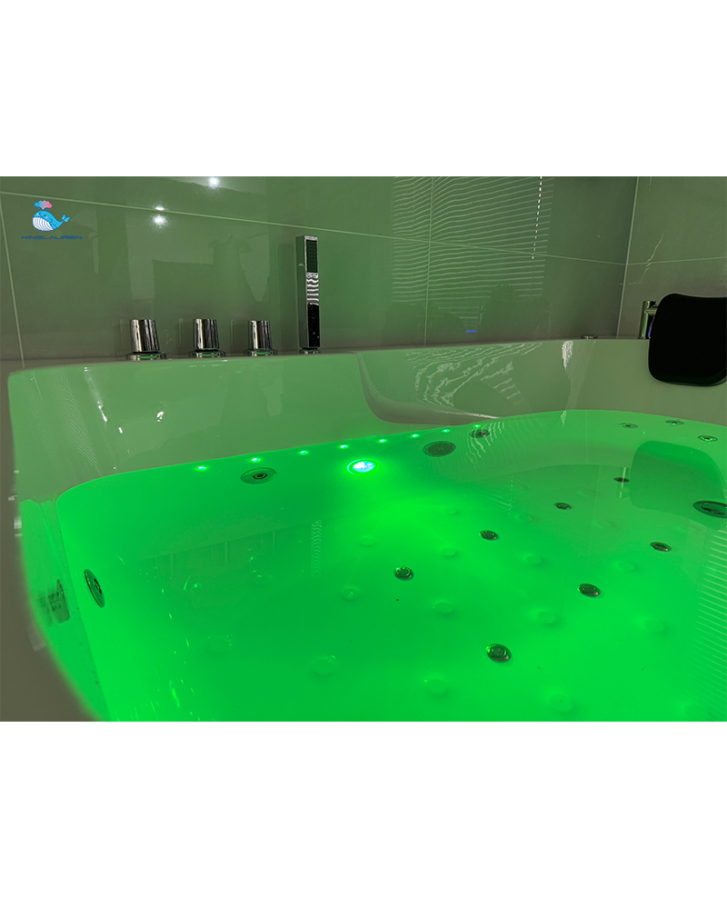 Vasca Idromassaggio Due Posti Rettangolare Riscaldatore Full 170x120cm Sx Sicorage Gruga