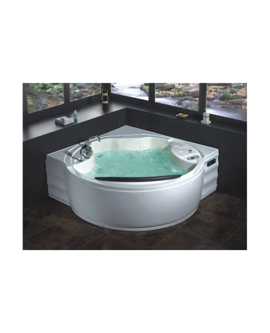 Vasca da Bagno Due Posti Idromassaggio 180x180cm Ozono Full Sicorage Oblo
