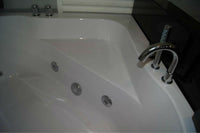 Vasca da bagno idromassaggio angolare 130x130x60cm Relpunt Takry