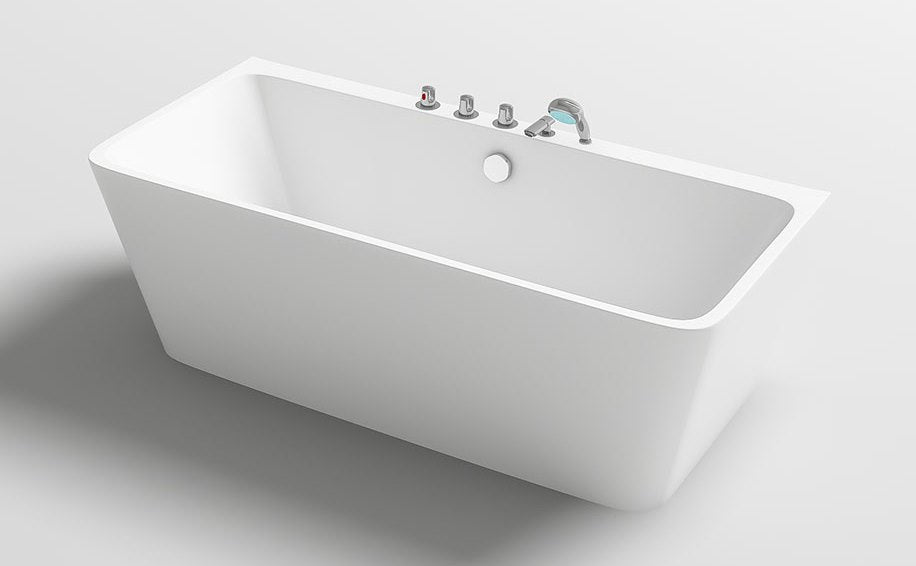 Vasca da bagno moderna freestanding, 170x75x58cm Relpunt Baxi