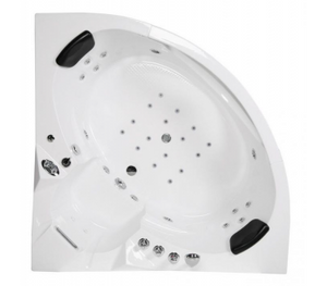 Vasca idromassaggio due posti Spa, Ozono 152x152cm Fralat Sicorage