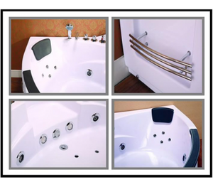 Vasca idromassaggio due posti Spa, Ozono 152x152cm Fralat Sicorage