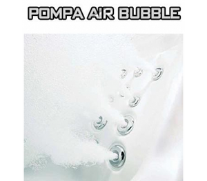 Vasca idromassaggio due posti Spa, Ozono 152x152cm Fralat Sicorage