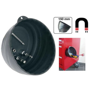 Vassoio magnetico porta minuterie ciotola con magneti x viti bulloni 150 MM