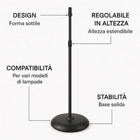 Kemper aa602 piantana professionale per lampade infrarossi