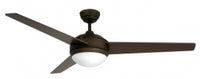 Ventilatore da soffitto bronzo con luce e telecomando 102 cm