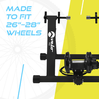 Velo Pro Turbo Magnetico Rosso, 6 Livelli, Pieghevole, 26”-28” & 700C