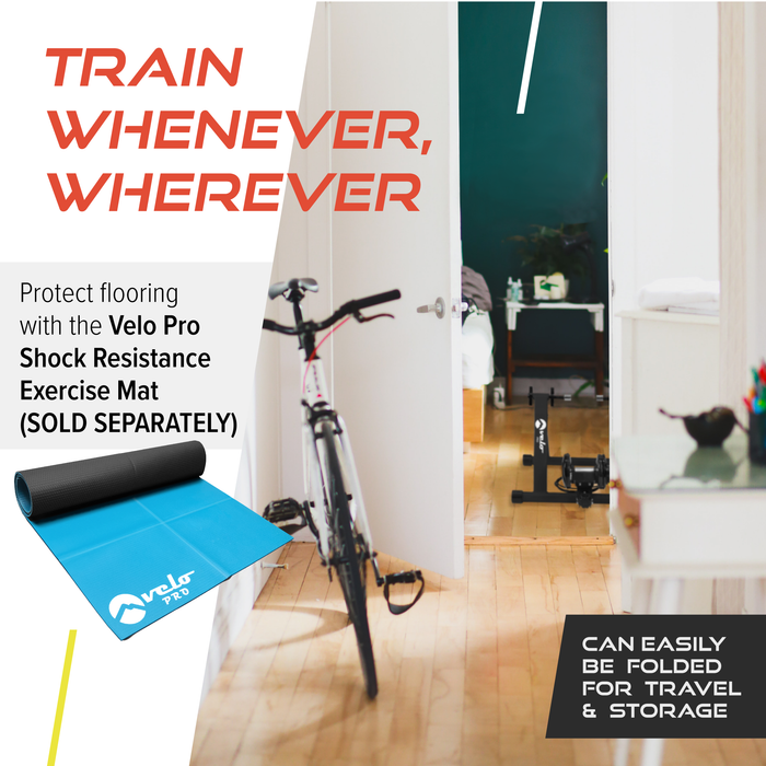 Velo Pro Rullo – Nero | Trainer per bici 26”–28”